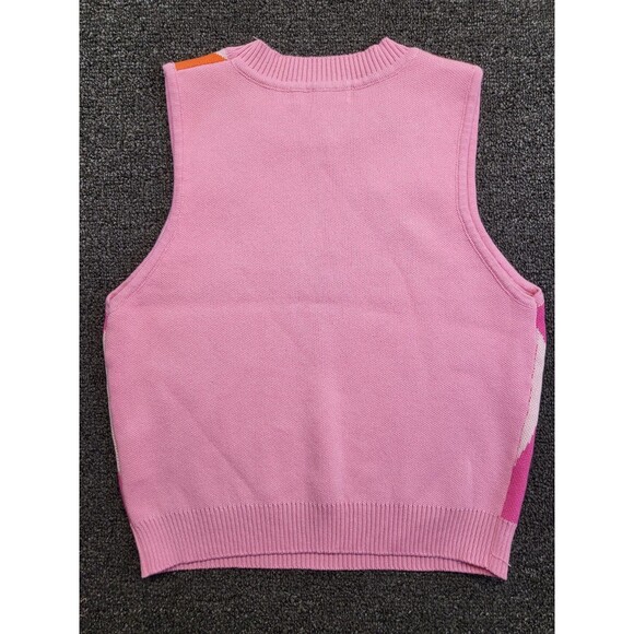 Peppermayo Vest Womens M Pink Blouse Sleeveless Top Star - Picture 6 of 13